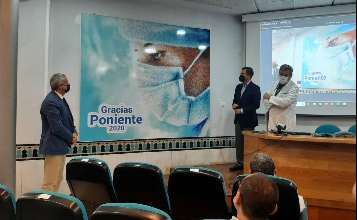 Juan de la Cruz Belmonte, Francisco Góngora y Pedro Acosta. 