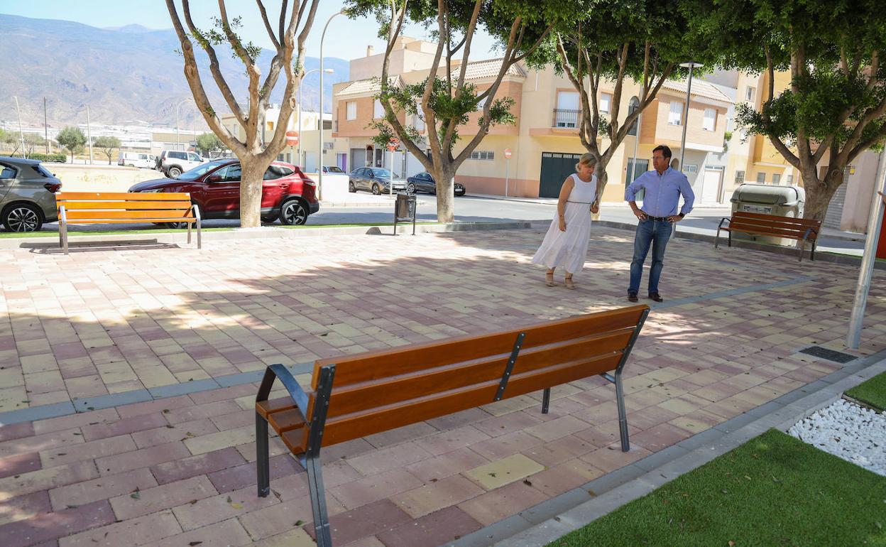El barrio de Santo Domingo ya cuenta con una plaza Mallorca remodelada