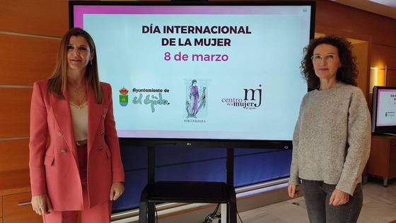 Mª Ángeles Callejón, Verónica Pérez, Ángeles Maldonado y María Dolores Sánchez, premios Porcia Maura