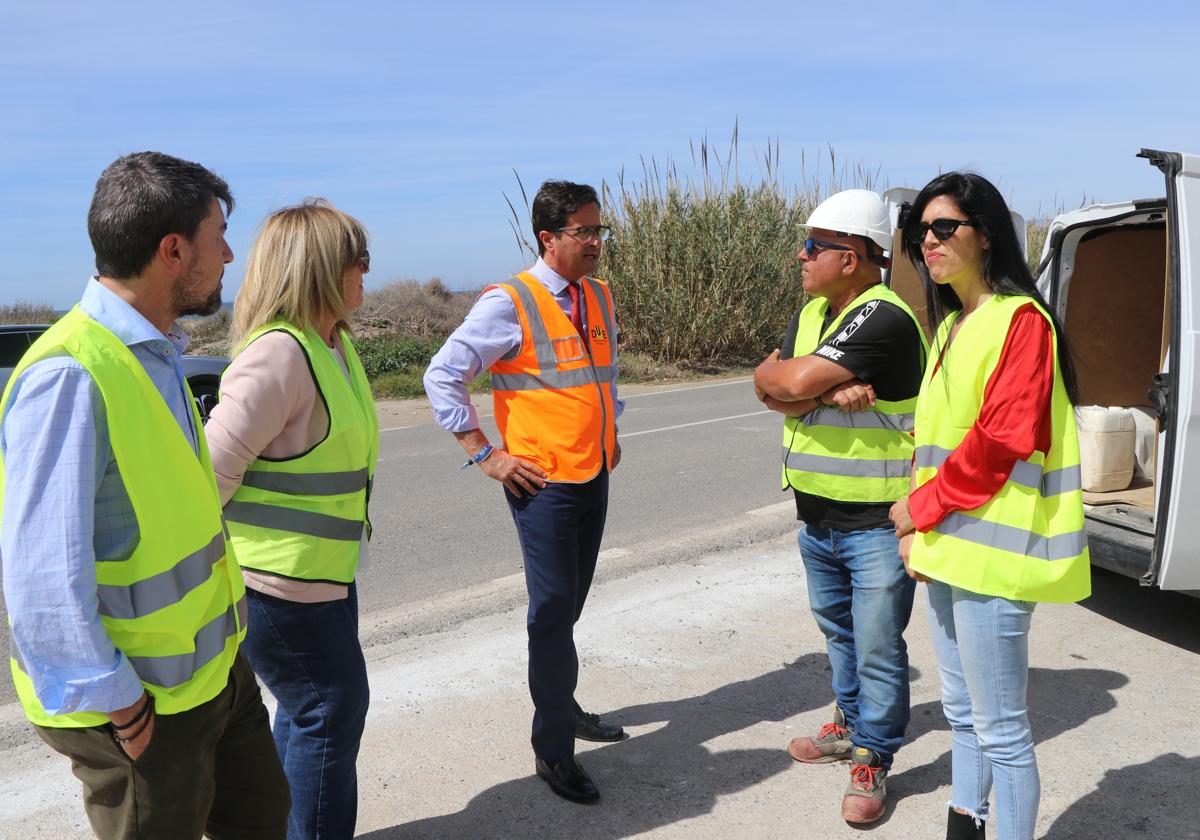 Balerma y Guardias Viejas se conectarán por carril bici de una forma segura