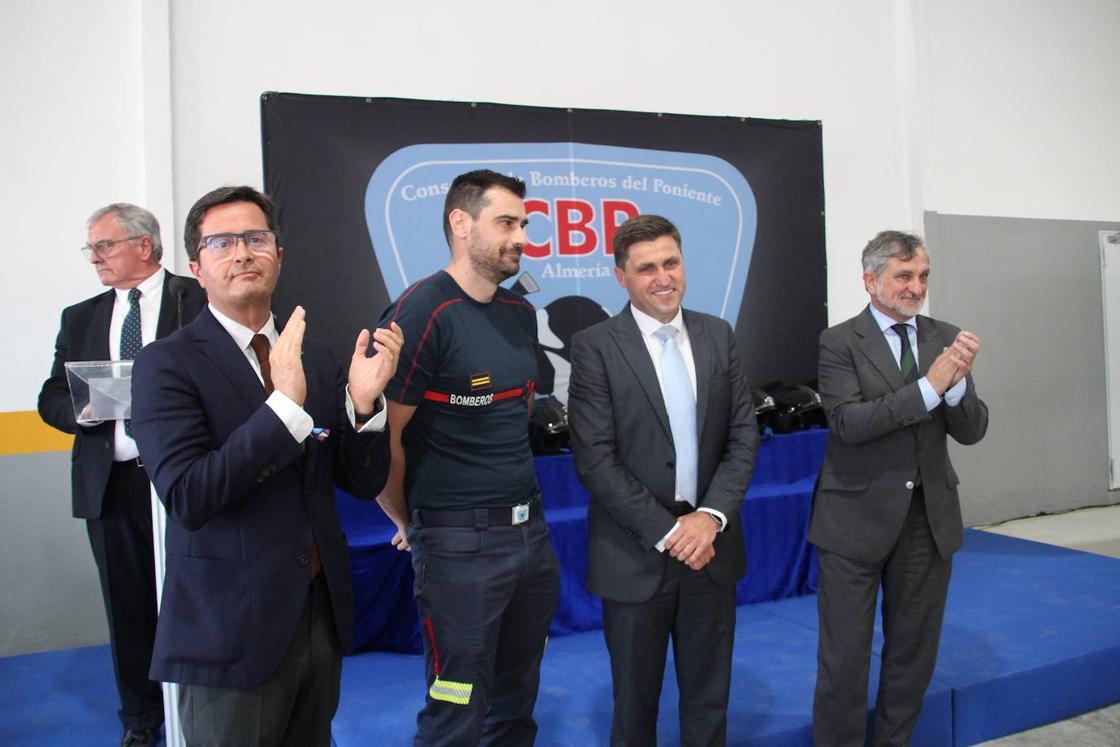 Inauguración de la ampliación del Parque de Bomberos de El Ejido