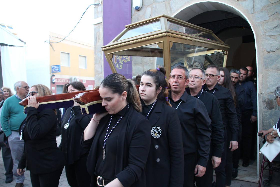 Balerma procesiona al Santo Entierro de Nuestro Padre Jesús de la Redención