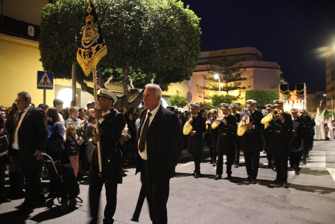 Santa María del Águila vive con fervor su Viernes Santo