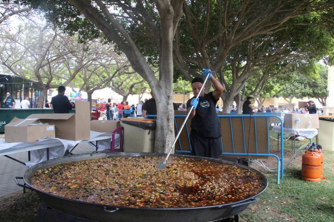 6.000 raciones de habas con tocino y fritá por San Marcos