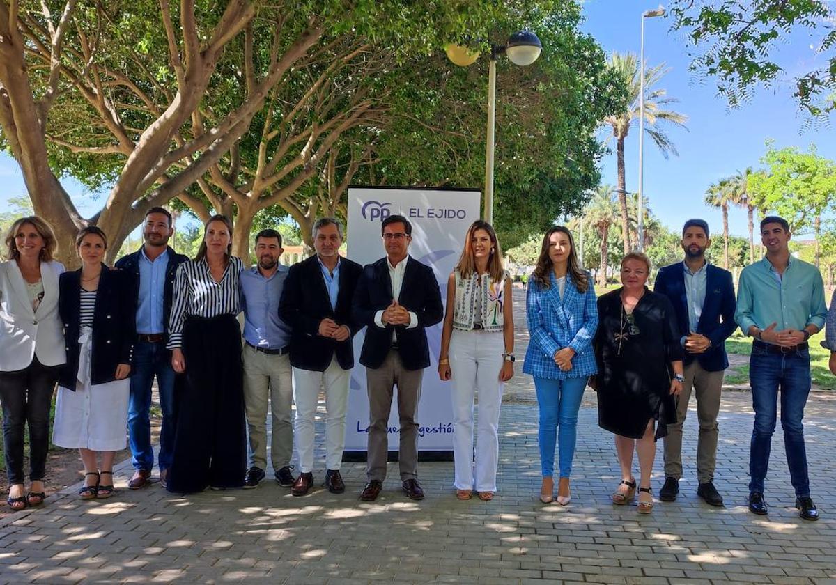 Góngora centra su campaña electoral en «la buena gestión» de sus 12 años como alcalde