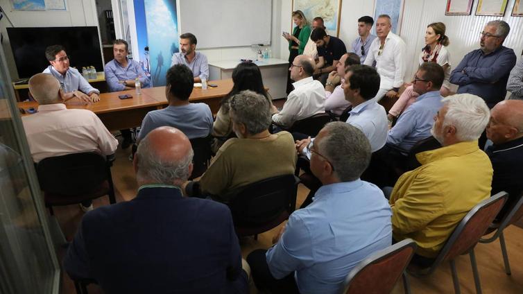 Góngora y Fernández-Pacheco muestran el compromiso del PP por actualizar el Puerto Deportivo de Almerimar