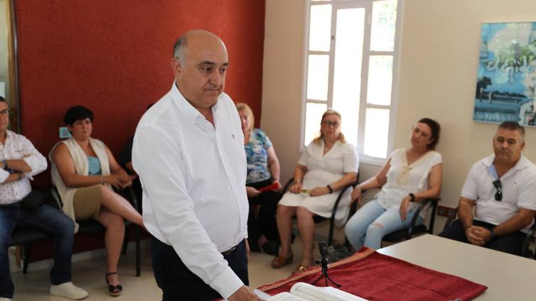 Carlos Martín y Ángel Sánchez, presidentes de las Juntas Locales de Las Norias y Matagorda-Guardias Viejas