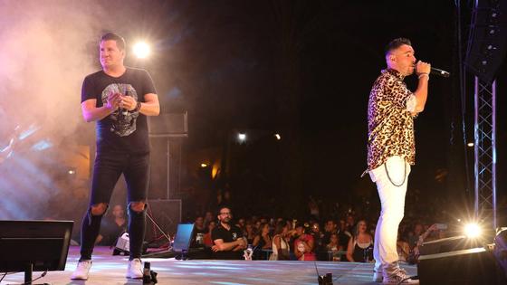 5000 personas llenan el Parque El Palmeral de Balerma en el concierto de Andy y Lucas