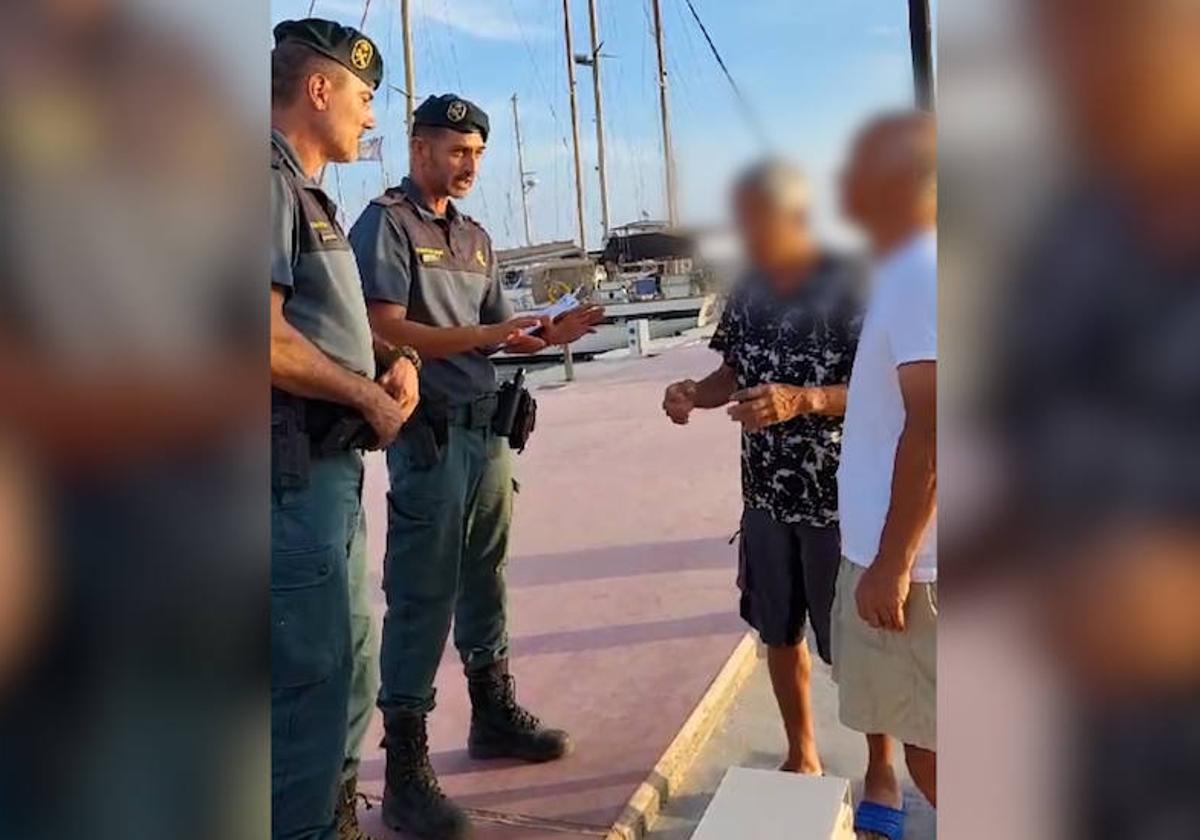 Pillan en Almerimar a los autores de disparos a una orca