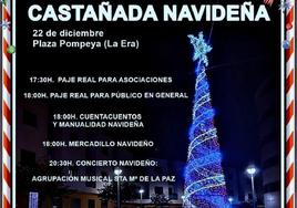 Ejido Norte vivirá su gran Castañada Navideña y la visita del paje real el 22 de diciembre