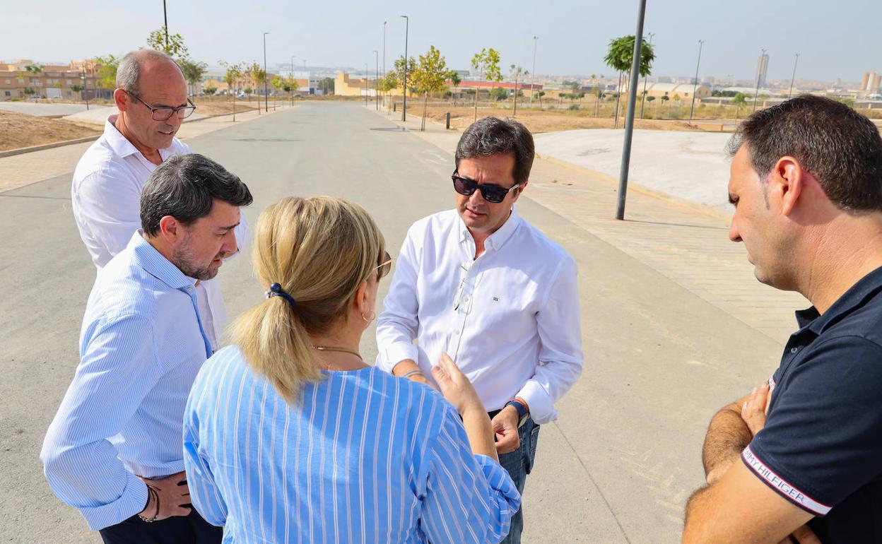 Comienza la fase final de construcción del nuevo parque de Santa María del Águila