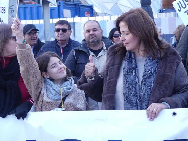 Fotos: Así fue la manifestación de los vecinos de Balerma en Madrid