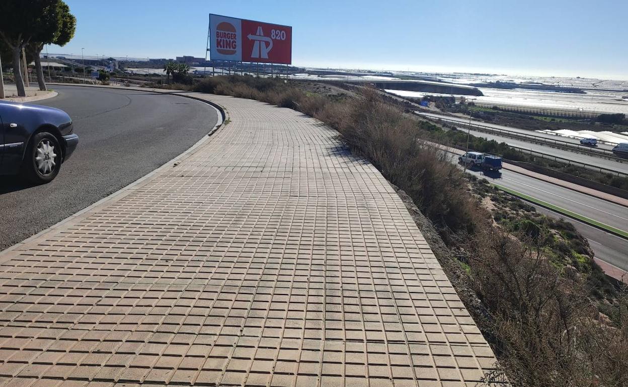 VOX exige medidas de seguridad urgentes en una zona de gran tránsito