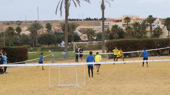 Torneo solidario de fútbol y voley playa en Almerimar a beneficio de Down El Ejido