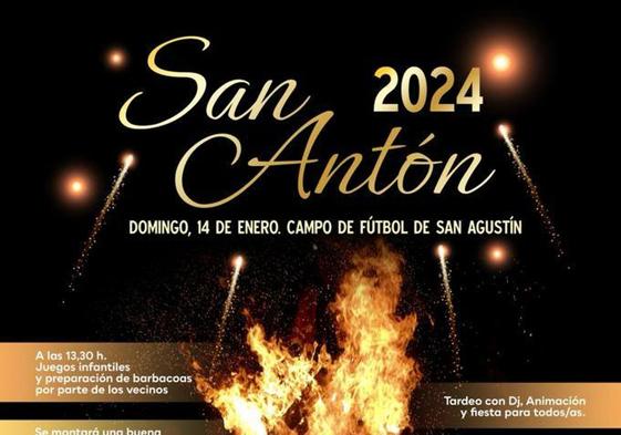 La antorcha de San Antón volverá a recorrer El Ejido antes de prender en San Agustín