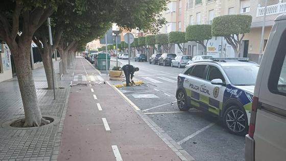 Las cámaras de videovigilancia de El Ejido localizan a un conductor huido