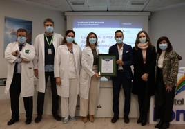 La Unidad de Farmacia del Poniente recibe la Certificación de Calidad Q-PEX
