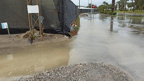El PSOE denuncia los problemas que sufre El Ejido con cada lluvia