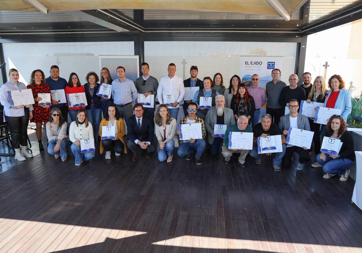 El Ejido, tercer municipio andaluz en número de empresas con sello de calidad SICTED