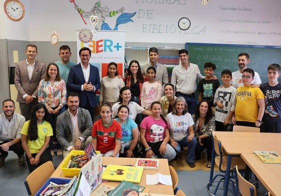 La Fundación José Manuel Lara ayuda a mejorar en lectura a los estudiantes de Las Norias