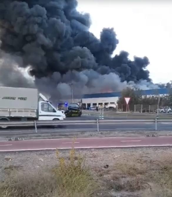 El incendio de Mabe, en imágenes