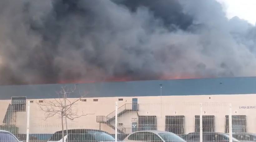El incendio de Mabe, en imágenes