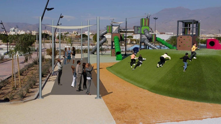El Parque de San José echa el cierre temporal para incorporar zonas de sombra