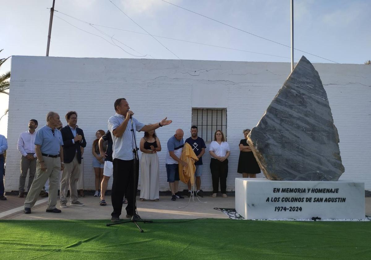 San Agustín rinde homenaje a sus colonos