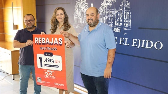 Aparcar en el centro de El Ejido por 1,49 euros durante 12 horas