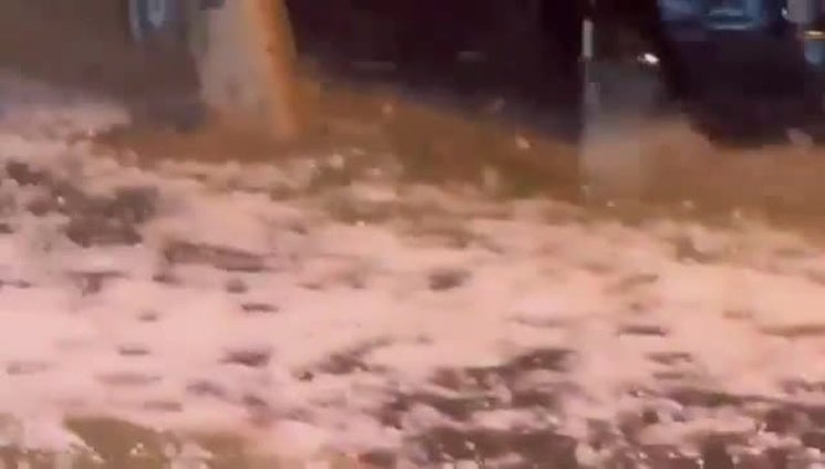 El vídeo de la impresionante granizada de El Ejido