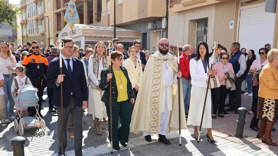 Balerma estrena una nueva ermita en el Paseo Marítimo para venerar a la Virgen del Carmen