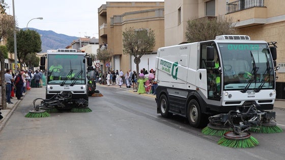 El Ejido refuerza el servicio de limpieza y recogida de residuos durante San Marcos