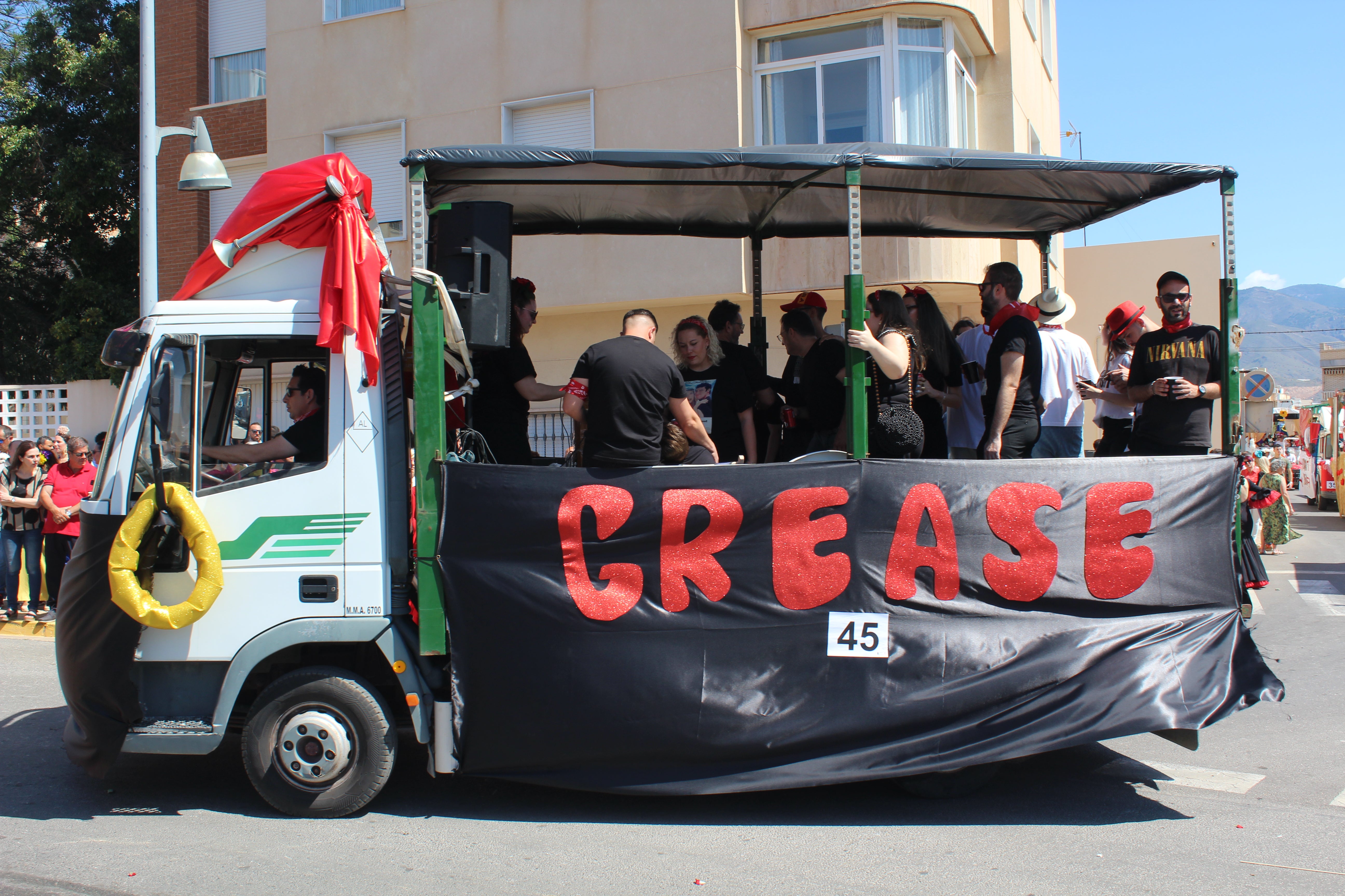 Colorido en la procesión - romería de San Marcos, en imágenes