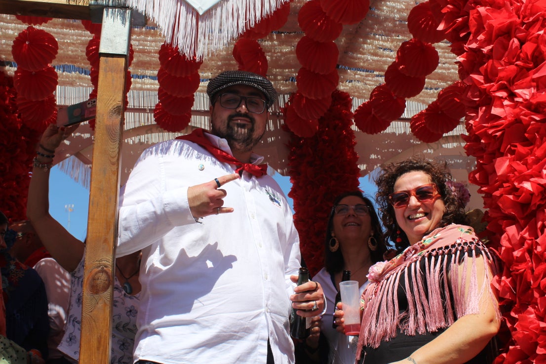 Colorido en la procesión - romería de San Marcos, en imágenes