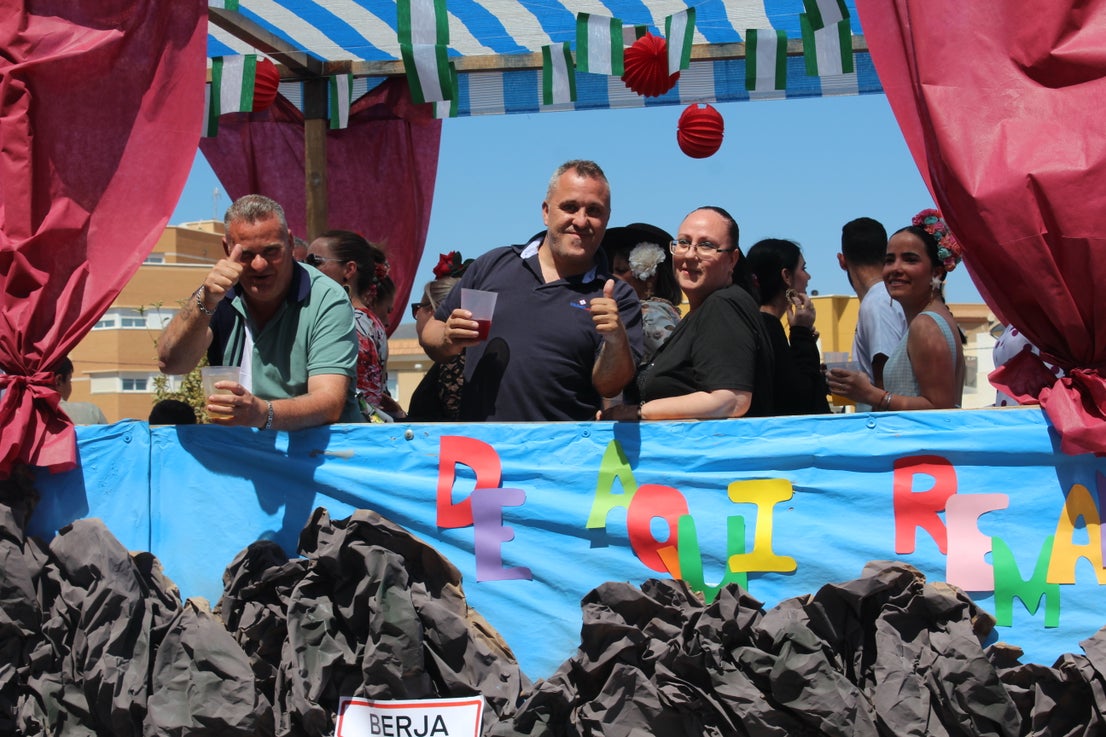 Colorido en la procesión - romería de San Marcos, en imágenes