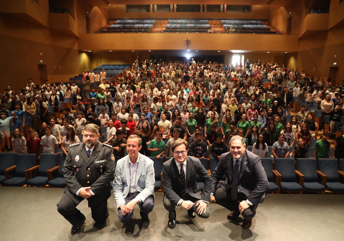 El acto reunió a un total de 770 escolares de 13 centros.