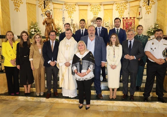 La misa contó con una gran presencia de autoridades.