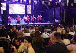 Uno de los momentos de las Fiestas Patronales en honor a la Virgen María Madre de la Iglesia.