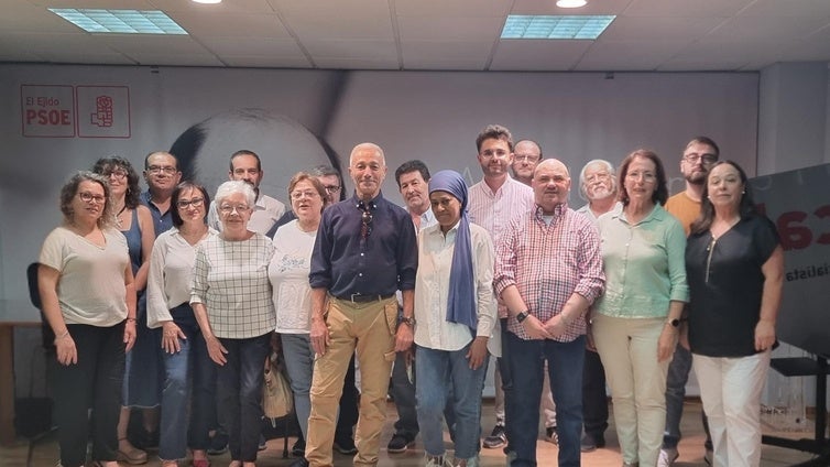 El PSOE de El Ejido reorganiza su Junta Directiva encabezada por Manuel Pérez