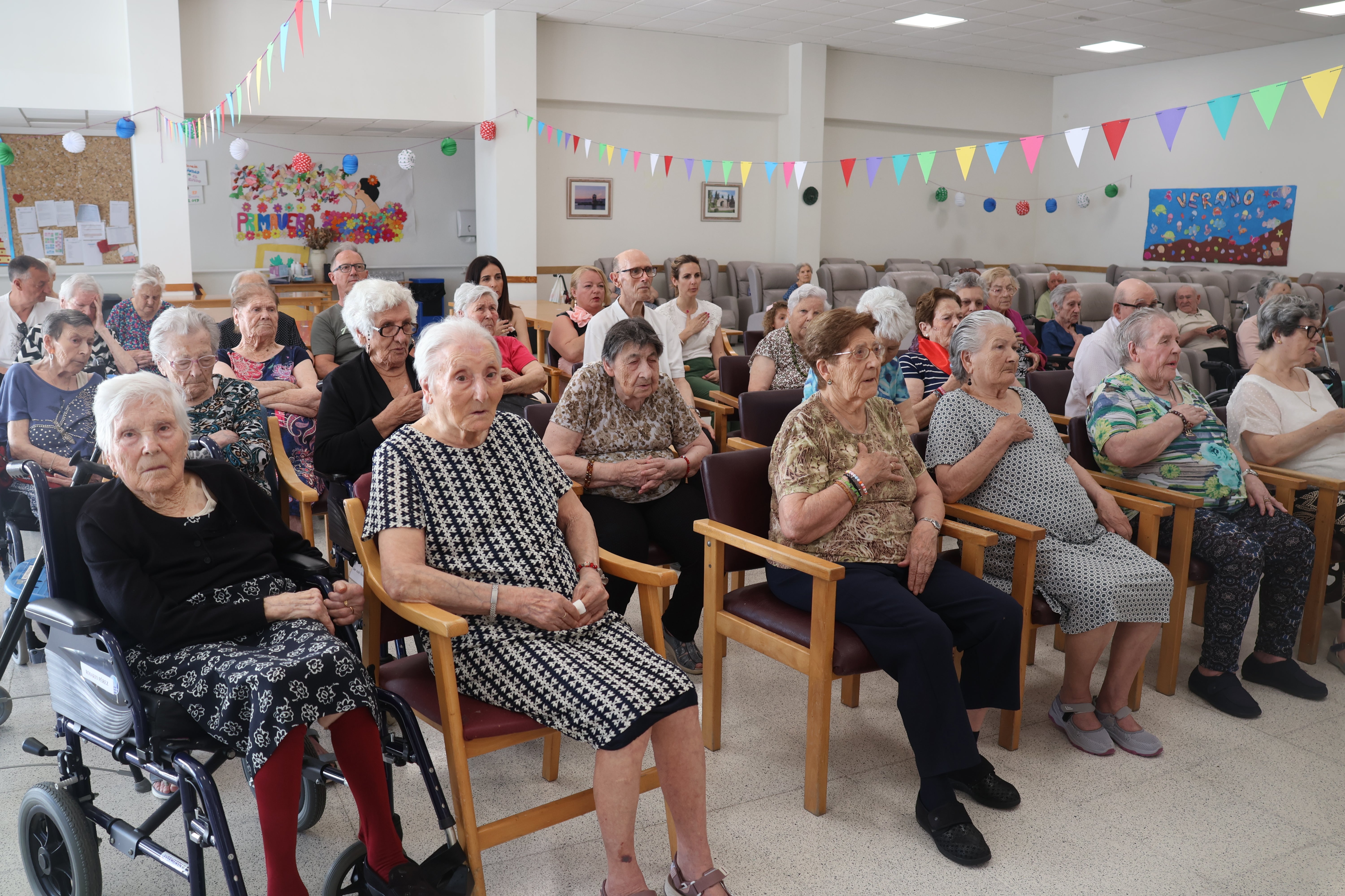 Misa en la Residencia Ciudad de El Ejido por San Isidro