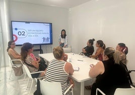 Uno de los talleres impartidos en el municipio con el objetivo de concienciar sobre esta situación.