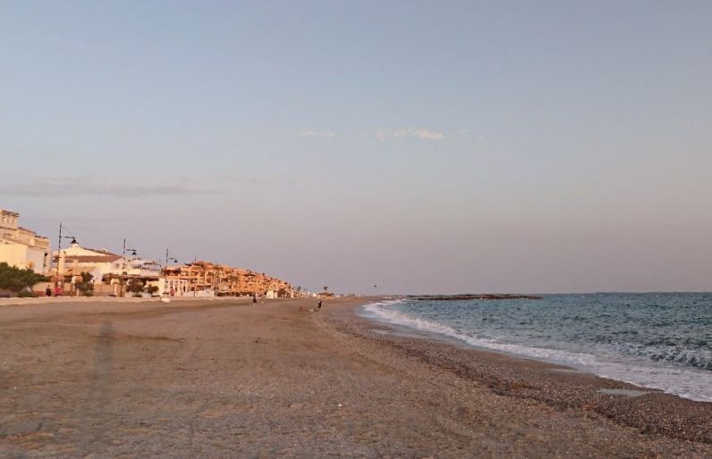 Playa de Almerimar, en El Ejido.
