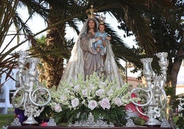 La Virgen de Las Mercedes en Balerma.