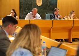 Uno de los momentos del Pleno en El Ejido.