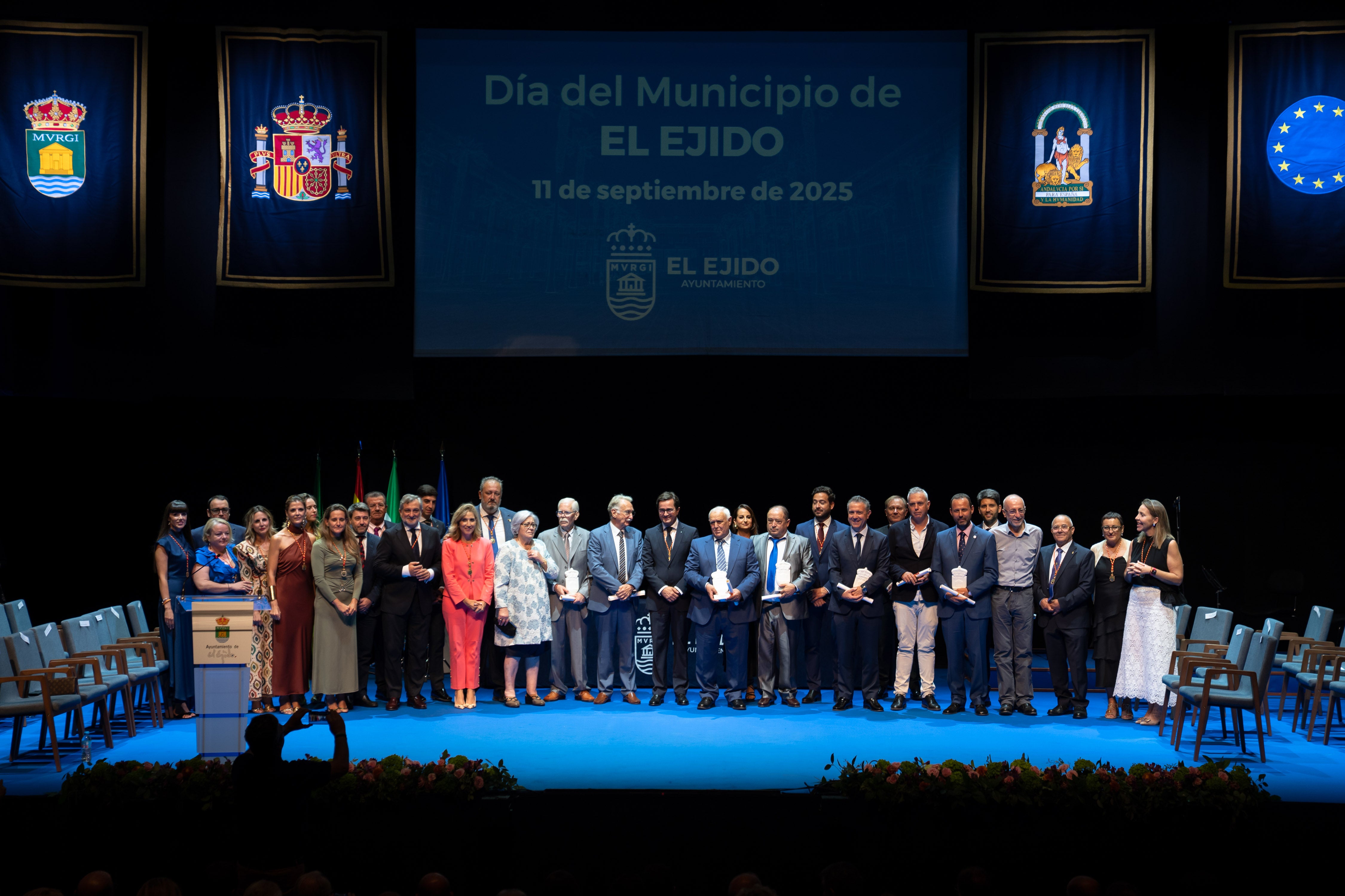 La gala del Día del Municipio de El Ejido, en imágenes