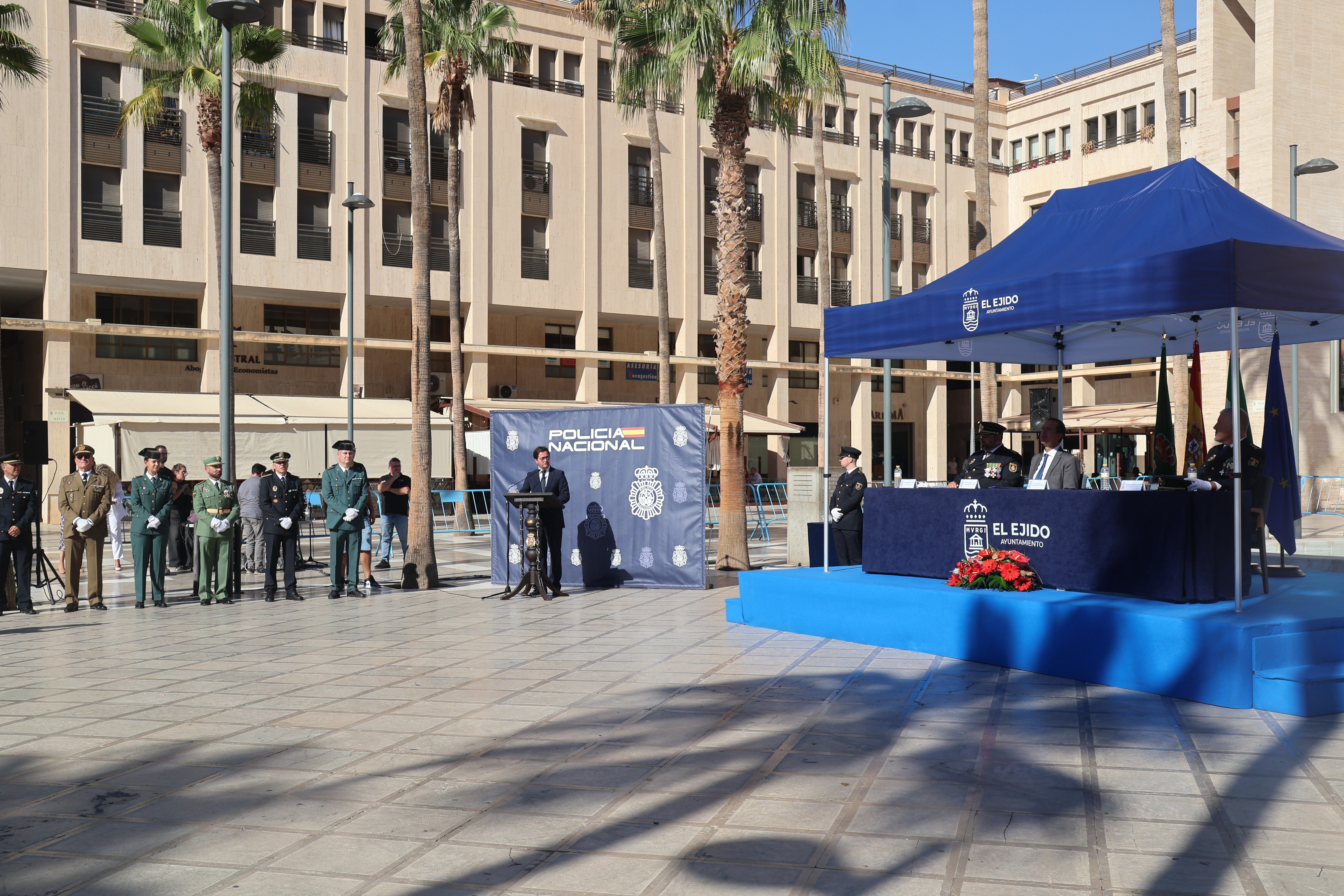 El acto de los Ángeles Custodios de El Ejido, en imágenes