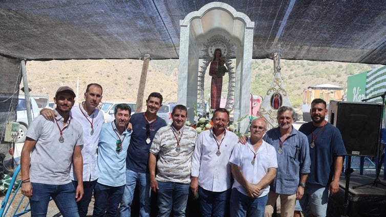 Santa María del Águila da la bienvenida a la tradicional romería