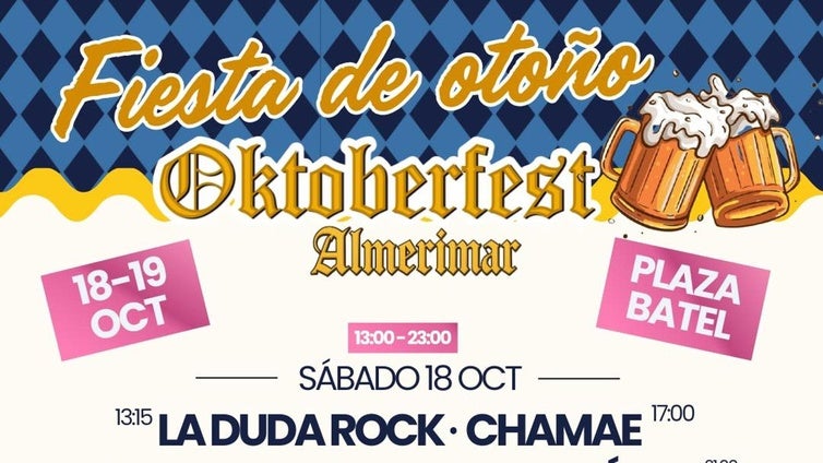 Almerimar celebra su Fiesta de Otoño con el Oktoberfest y música durante este fin de semana