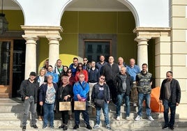 Foto de familia en la jornada de Priego de Córdoba.