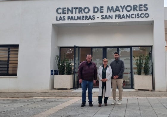 José Miguel Alarcón visita el nuevo centro.